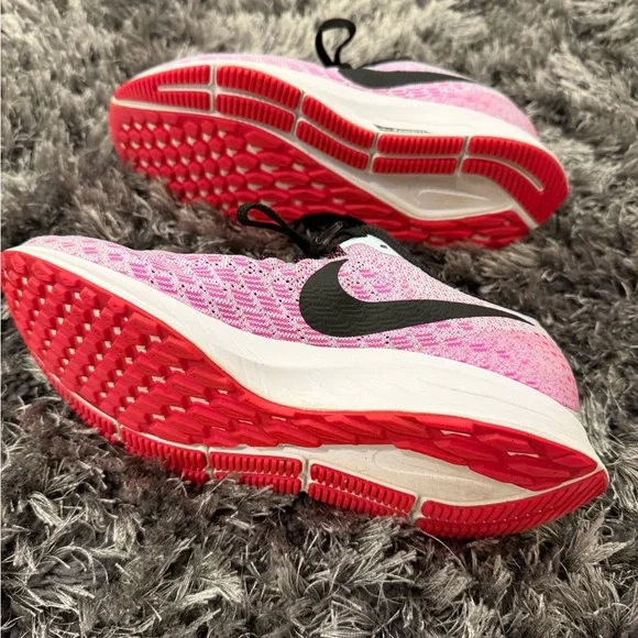 Nike Zoom Pegasus 35 Pink and Black Women’s Size 7 Running Sneakers EUC - Picture 7 of 8